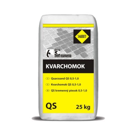 Sakret QS kvarchomok 0.5-1mm 25kg