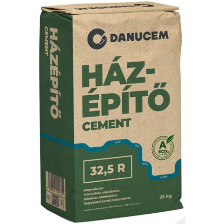 CEMENT DANUCEM HÁZÉPÍTŐ CEMII/C-M (S-LL) 32,5 R 25KG