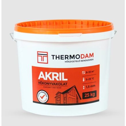 Thermodam Akril Vékonyvakolat 25 kg